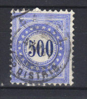 N° 9  (1878) - Taxe