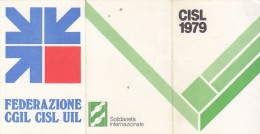 T66 - Tessera CISL  1979  Cefalù - Sonstige & Ohne Zuordnung