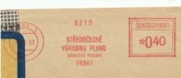 I6172 - Czechoslovakia (1953) Praha 1: Mid Czech Gas Production; National Corporation - Gaz