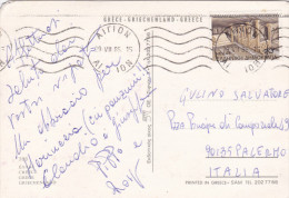 GRECIA   /   ITALIA -  Card _ Cartolina - Storia Postale