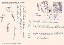 SVIZZERA  /   ITALIA  -  Card _ Cartolina - Brieven En Documenten