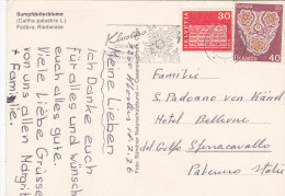 SVIZZERA  /   ITALIA  -  Card _ Cartolina - Storia Postale