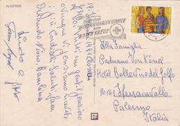 SVIZZERA  /   ITALIA  -  Card _ Cartolina - Storia Postale