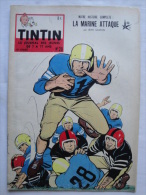 Tintin N°20 De 1958 Couverture  Et Histoire Complete De J.Graton (auteur De M.Vaillant) Football Ameri Expo 58  Bon état - Tintin