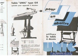 UTILISEZ LA TABLE à DESSEIN Ed . HORDOIR ING. I. D. N.   à  LILLE 1931 - Supplies And Equipment