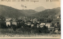 CPA 63  ROYAT LE VILLAGE ET LA PUY DE DOME 1908 - Royat