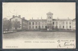 CPA 01 - Montluel, La Saulsaie - Ancienne Ecole D´Agriculture - Montluel