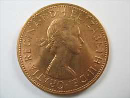 UK GREAT BRITAIN ENGLAND ONLY 1 ONE PENNY FROM BAG RANDOM CHOICE  UNC  SEE PICTURES 1967  COIN   LOT 32 NUM 11 - D. 1 Penny