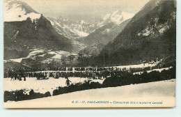 DEP 64 EAUX BONNES CONCOURS DE SKIS A LA PRAIRIE LANUSSE - Eaux Bonnes