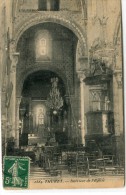 CPA 63 THURET INTERIEUR DE L EGLISE 1911 - Otros & Sin Clasificación