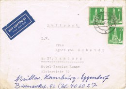 9533. Carta Aerea BERLIN Zehlendorf (Alemania Berlin) 1957 - Brieven En Documenten