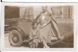 4      Petites PHOTOS Voiture  1930 - Coches