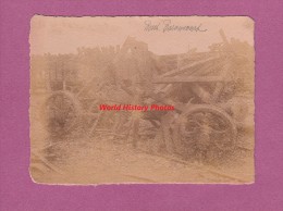 Carte Photo - BARONCOURT - Bombardement De La Gare Sous Occupation Allemande - Accident De Train ? - WW1 - Autres & Non Classés