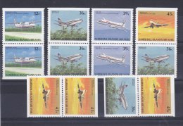 Marshall Islands 1989 Aviation, Planes, 12 Values, MNH M.339 - Islas Marshall