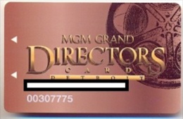 MGM Grand Casino, Las Vegas, NV, U.S.A.older Used Player´s Or Slot Card, Mgm-9 - Casino Cards