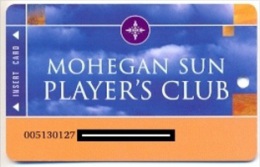 Mohegan Sun Casino, Wikes Barre, PA, U.S.A. Older Used Player´s Or Slot Card, Mohegansun-2 - Casino Cards