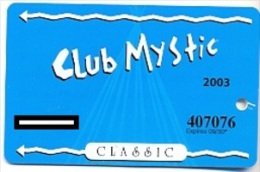 Mystic Lake Casino, Prior Lake, MN, U.S.A., Older Used Slot Or Player´s Card, Mysticlake-2 - Casino Cards