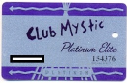 Mystic Lake Casino, Prior Lake, MN, U.S.A., Older Used Slot Or Player´s Card, Mysticlake-5 - Casino Cards