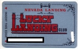 Nevada Landing / Gold Strike Casinos, Jean, NV, U.S.A., Older Used Slot Or Player´s Card, Nevadalanding-3 - Casino Cards