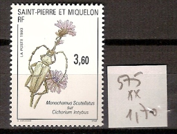 Saint Pierre Et Miquelon 575 ** Côte 1.70 € - Gebruikt
