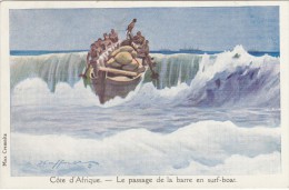 LIGUE MARITIME ET COLONIALE PAR HAFFNER / COTE D AFRIQUE         /////     REF 3241 - Haffner