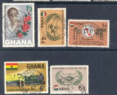 GOLD COAST/GHANA, Postmarks ESLAMA, FANTI NEW TOWN, FLAGSTAFF, JIRAPA, KANESHI - Goudkust (...-1957)
