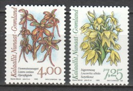 Greenland Gronland 1995 Mi 256-257 MNH FLOWERS - Ungebraucht