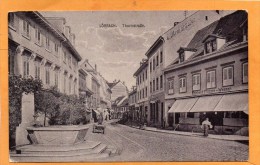 Lorrach Thurmstrasse 1910 Postcard - Loerrach