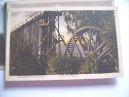 Duitsland Deutschland Rheinland-Pfalz Bad Münster Am Stein Kurpark Riesen Rad - Bad Muenster A. Stein - Ebernburg