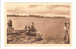 Delcampe - DAMGAN - MORBIHAN - LA BAIE DE KERVOYAL - PECHEUR - Damgan