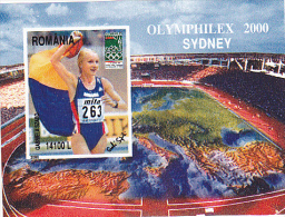 OLYMPIC GAMES SYDNEY 2000, COLITA 315, GABRIELA SZABO, ROMANIAN ATHLET, BLOCK MINT, 2006, ROMANIA - Estate 2000: Sydney - Paralympic