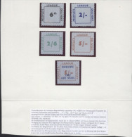 Great Britain 1962 Postal Strike Stamps Lot, Only 42240 Pcs Issued, MNH S.306 - Strafportzegels