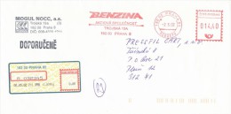 I4809 - Czech Rep. (2002) 180 05 Praha 85: Benzina (= Petrol); Joint-stock Company - Aardolie