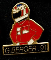 " G. BERGER  91 " Métal      No Pg5 - F1