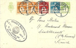 Carte Pour La France - Lettres & Documents