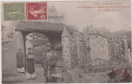 ASIE,ASIA,VIET NAM,ANNAM,ANAN,indochine, Protectorat Français De 1883 à 1945,homme Politique,costume Royal - Viêt-Nam