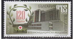 BULGARIA 2011 EVENTS 120 Years Of MILITARY MEDICINE ACADEMY - Fine Set MNH - Unused Stamps