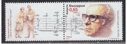 BULGARIA 2012 PEOPLE Bulgarian Composers Musicians PARASHKEV HADJIEV - Fine Set + Label MNH - Unused Stamps