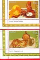 Moldova, 2 Stamps, Europe / Europa - Gastronomy, 2005 - 2005
