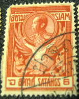 Thailand 1910 King Chulalongkorn 6s - Used - Siam