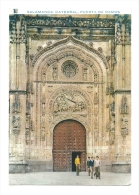 Cp, Espagne, Salamanca, Catedral, Puerta De Ramos, Voyagée 1970 - Salamanca