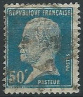 1923-26 FRANCIA USATO PASTEUR 50 CENT - EDF011 - 1922-26 Pasteur