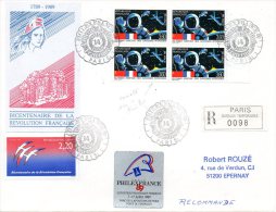 FRANCE. N°2560 De 1989 Sur Document Philatélique. Révolution Française/Philexfrance'89. - Révolution Française