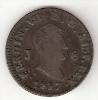 * Spain 8 Maravedis 1817  Km 461   Fr+   Look !!!! - Monedas Provinciales