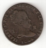 * Spain 8 Maravedis 1844 JA  Km 531.2   Fr + Look !!!! - Monedas Provinciales