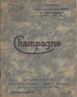 Stations Climatiques , Thermales Et Touristiques/ESSI/ Champagne/Guise-Verdun-Tr Oyes-Laon/1935 PGC57 - Champagne - Ardenne