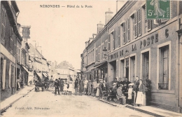 Delcampe - CHER  18  NERONDES  HOTEL DE LA POSTE - Nérondes