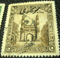 Hyderabad 1931 The Char Minar Official 1a - Used - Hyderabad