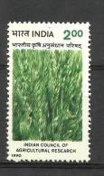 INDIA, 1990, Indian  Council Of Agricuture  Research,  ICAR, MNH, (**) - Nuevos