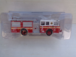 Die Cast 1/43 - Modellino Metal - Camion Truck - Pompieri Seagrave Pumper F.D.N.Y. USA - LEGGI - Camion